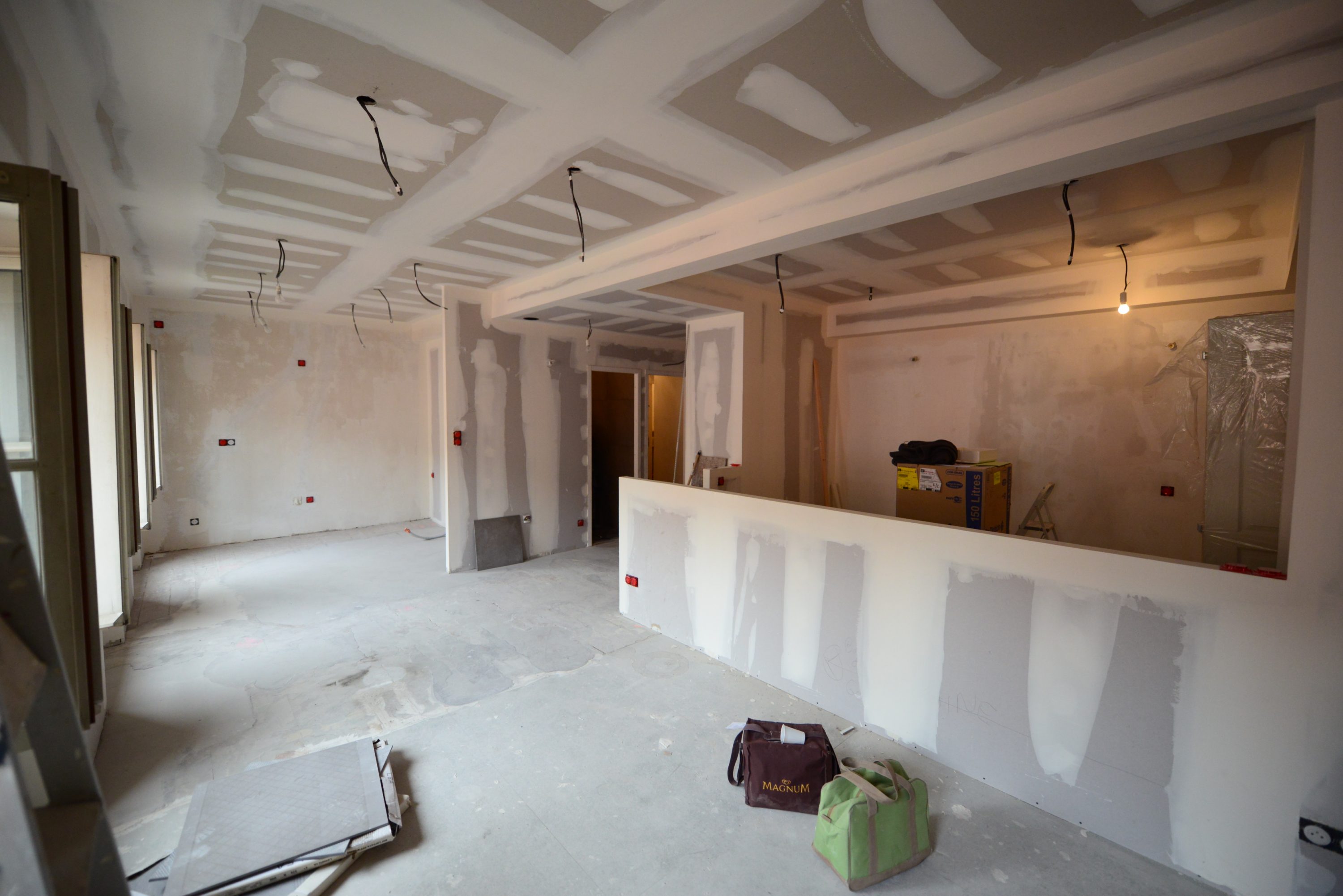rénovation maison cuisine américaine