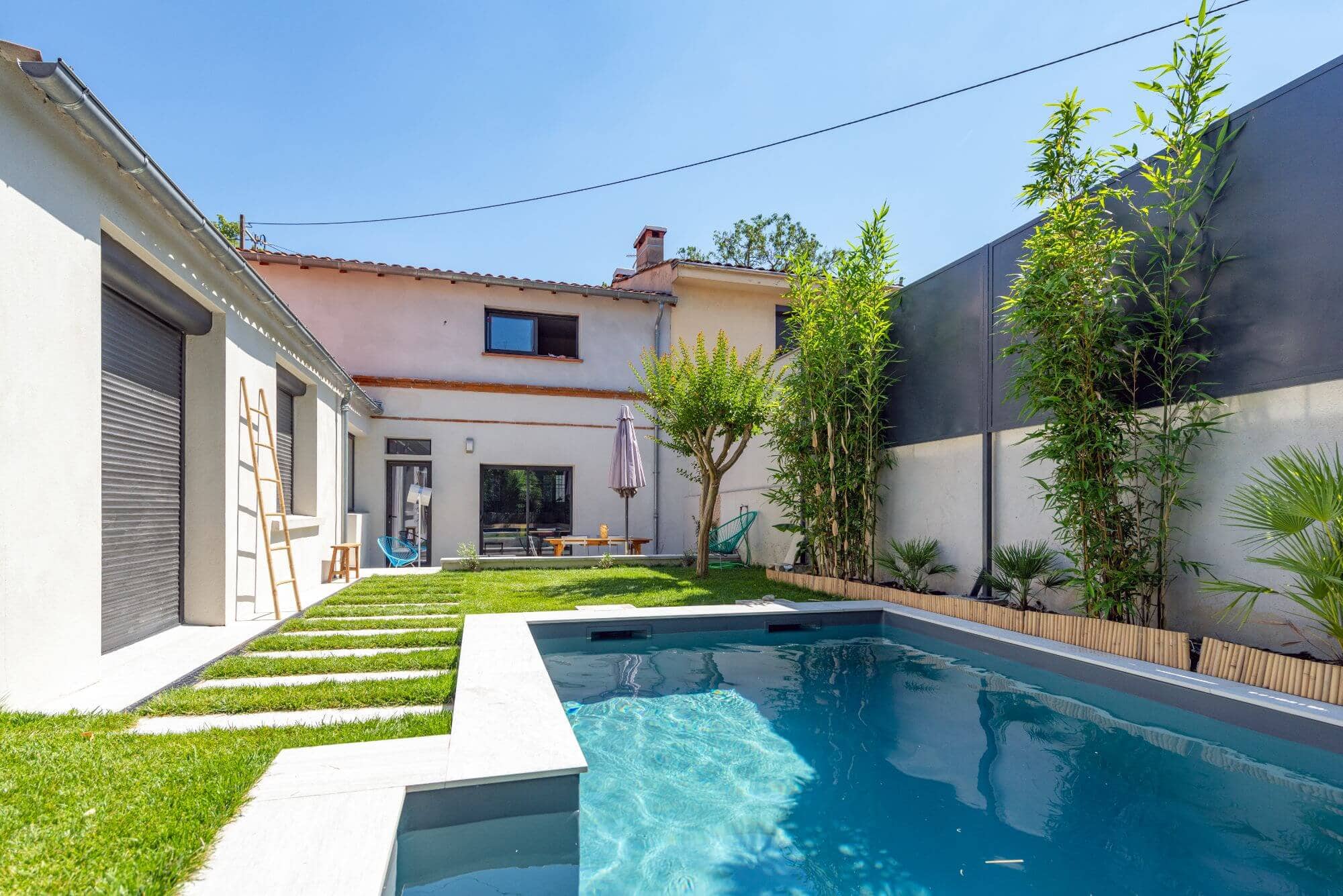 Maison, Claustra, Piscine, Quartier Limayrac